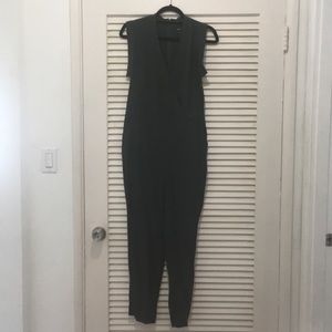 Madewell Emerald Green Jumpsuit